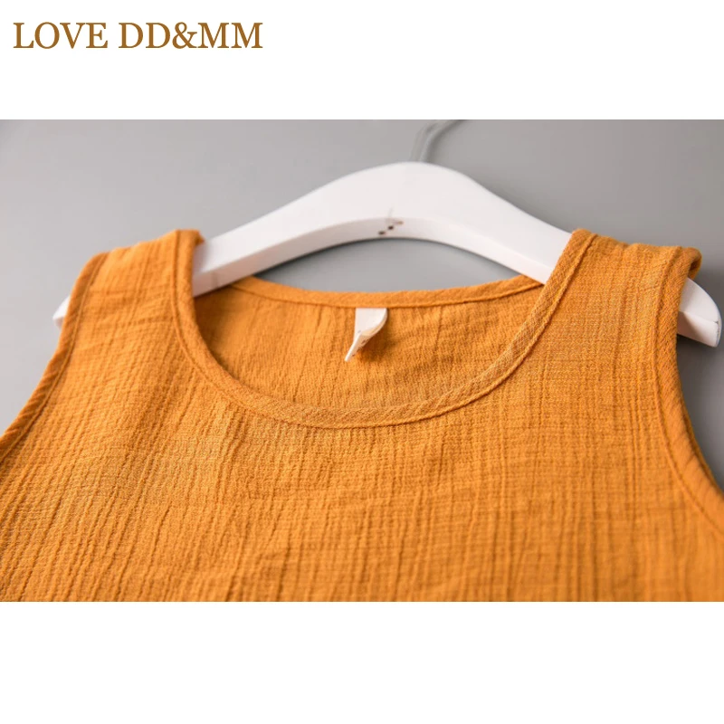 Женский летний костюм LOVE DD &amp MM Повседневная футболка без рукавов и юбка в