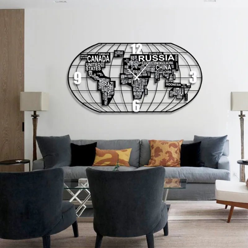 Большие настенные часы в европейском стиле простые сделай сам женские Угадай