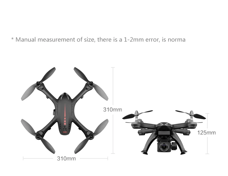X6S Радиоуправляемый Дрон с HD камерой 480 p/720 p/1080 p Квадрокоптер fpv Профессиональный Дрон однокнопочный возврат полета парение вертолет