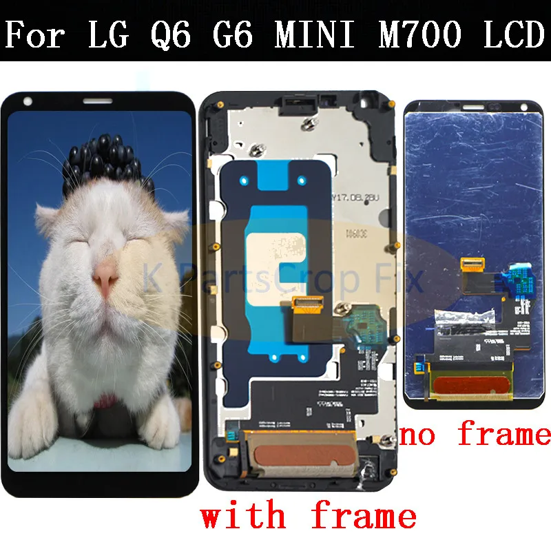 5 ''оригинал для LG Q6 M700 M700A US700 M700H M703 M700Y ЖК дисплей + кодирующий преобразователь