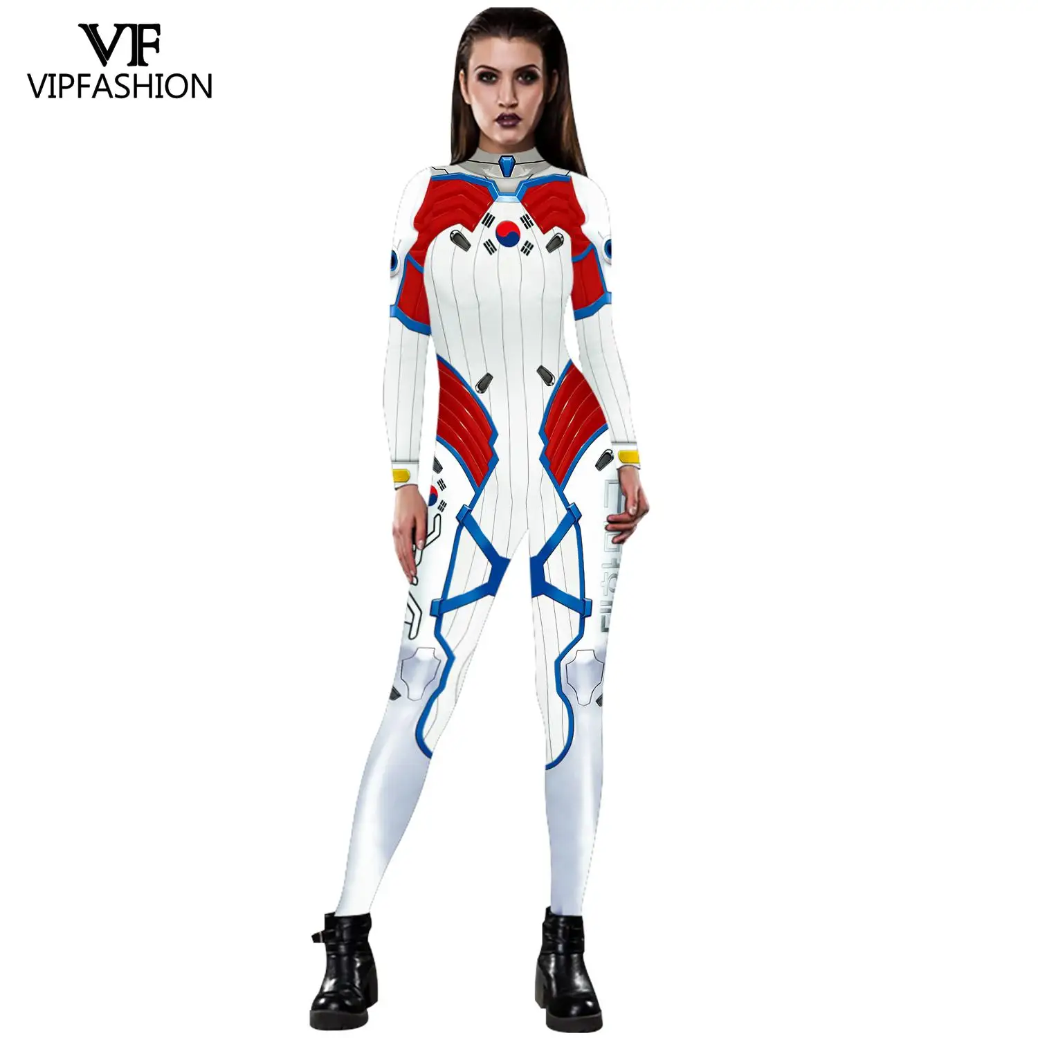 VIP модные черные Lily Аниме игры косплей костюм комбинезоны D.VA костюмы зентай