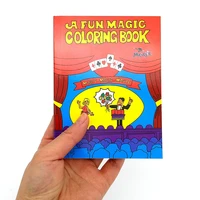 color changing cartoon magic book magic tricks props for professional magicians children classic toys talent show party