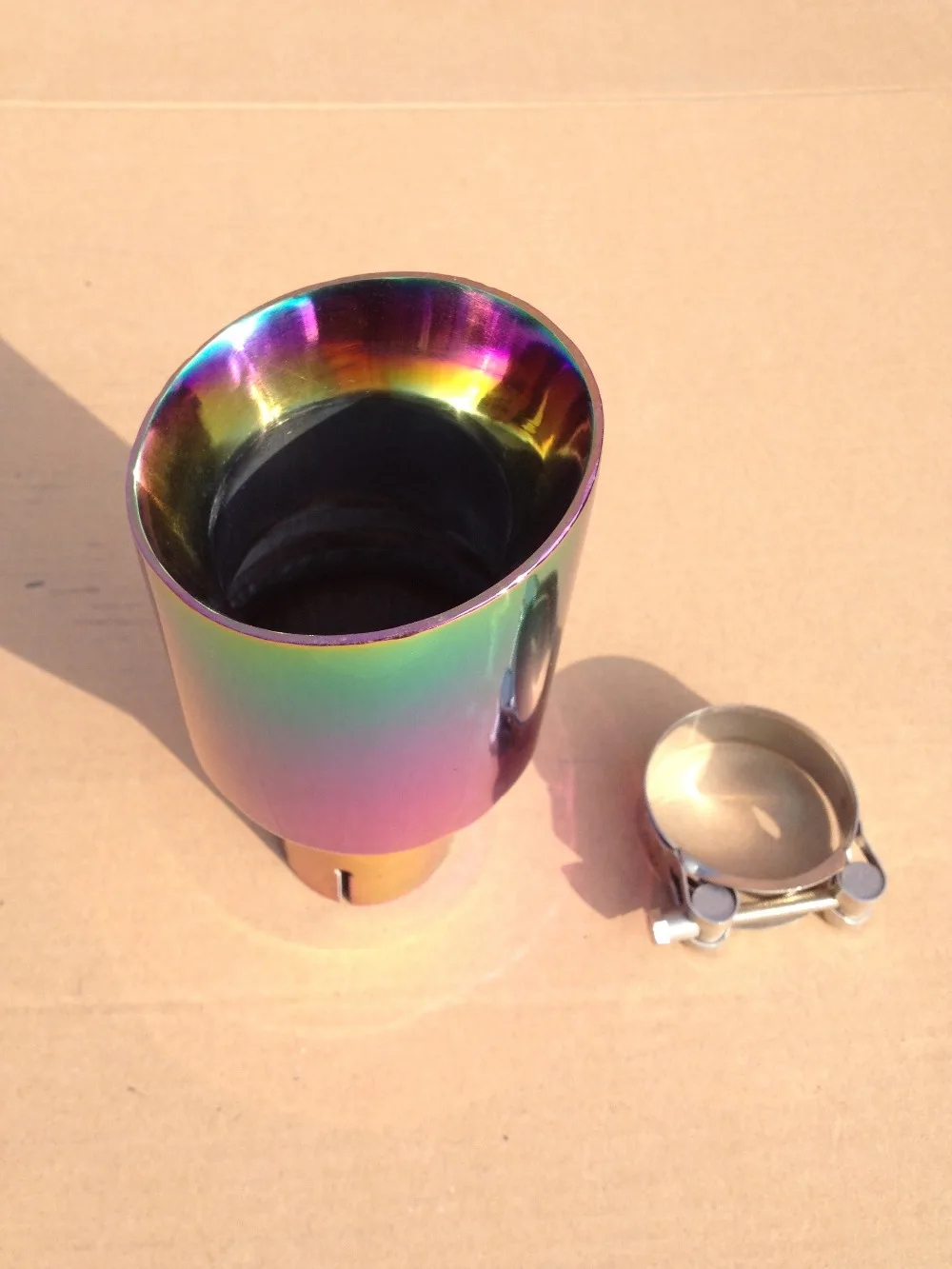 Для Тойота рейз Мазда М6 нержавеющая сталь выхлопные трубы глушитель