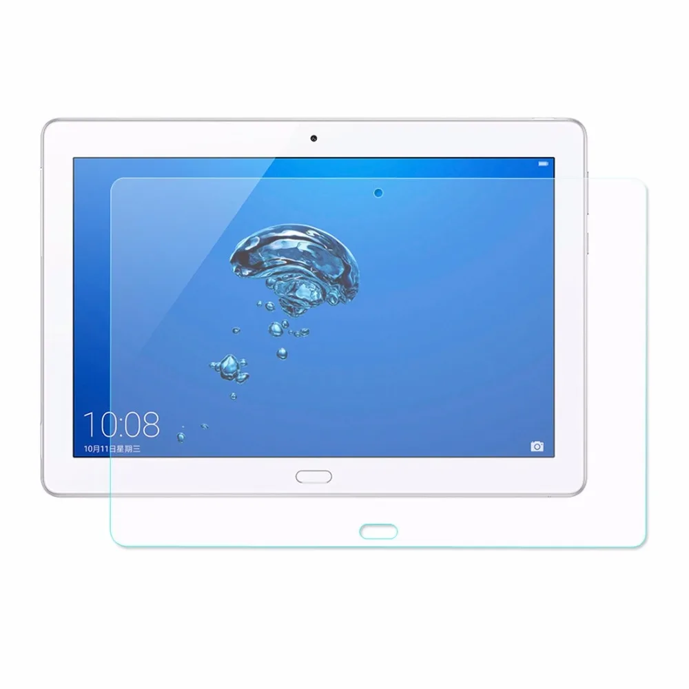 Для Huawei Honor Waterplay 10 1 дюймовая пленка 0 33 мм 9H твердость поверхности 2.5D изогнутые
