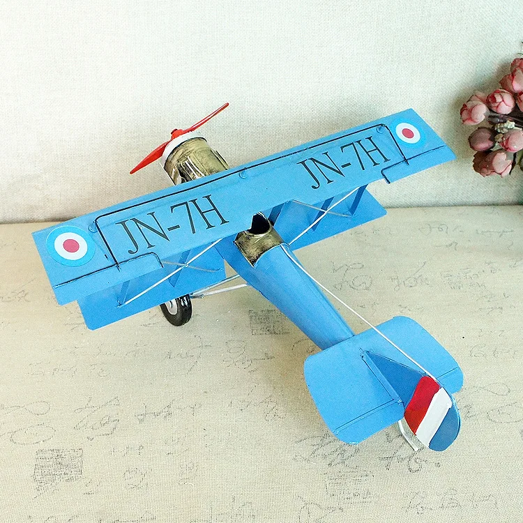 Ручной работы металлический планер модель самолета детский подарок Летающий сон