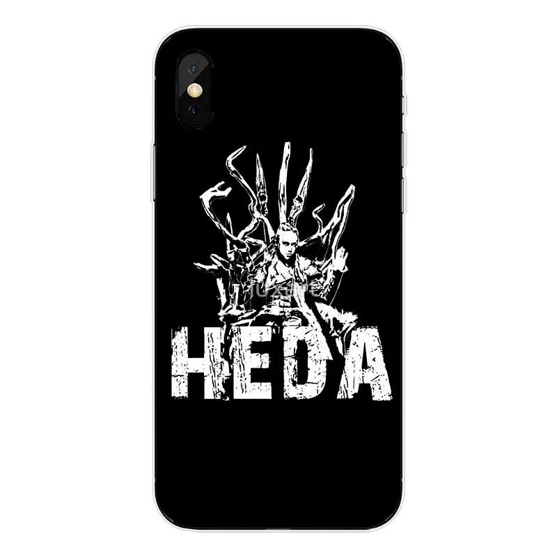 Caso Heda Lexa O 100 Programa de tv Coque Shell Caixa Do Telefone para iphone 8 7 6 Plus X 5 4 мягкий прозрачный TPU Caso Capa