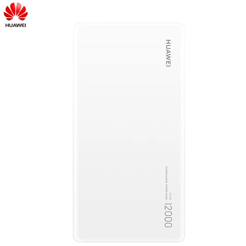 Huawei внешний аккумулятор 12000mAh SuperCharge Max 40W 10V 4A type-C Двусторонняя Быстрая зарядка для huawei mate 20 Pro - Цвет: White