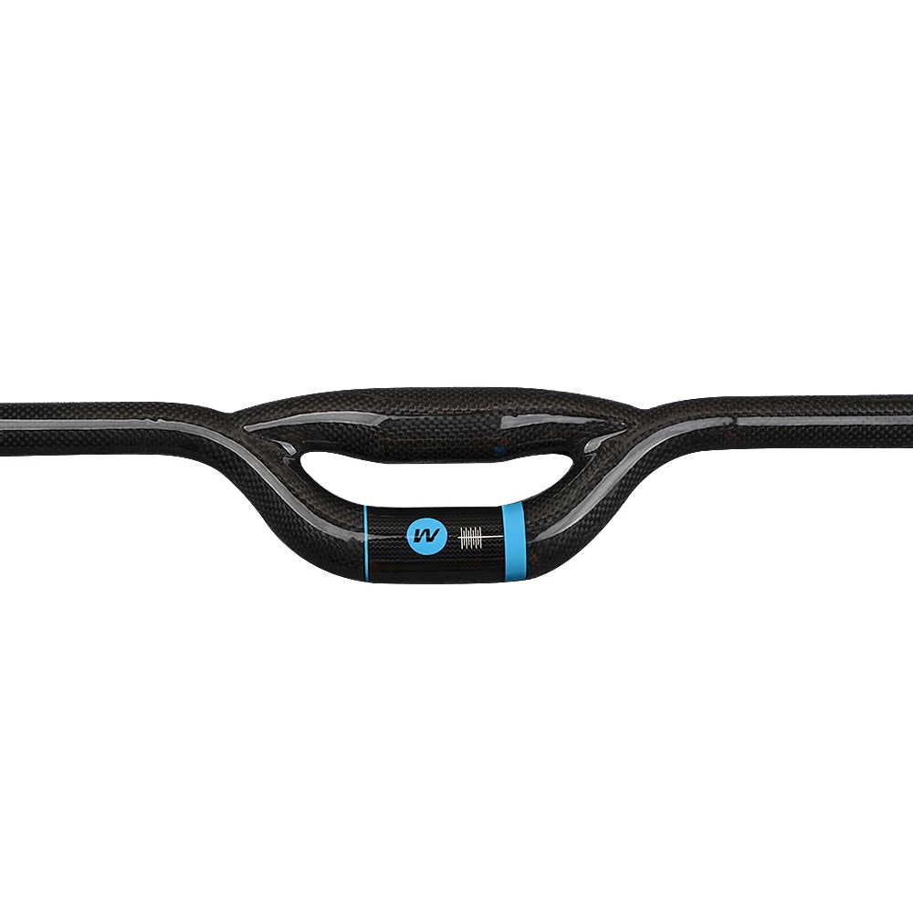 Wanifa 3K глянцевый углеродный горный велосипед с прямой ручкой MTB Руль 25 4/31 8 мм