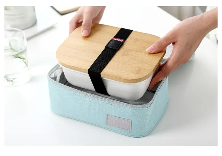 Thick Aluminum Foil Thermal Cooler Lunch Bag Women Waterproof Oxford Picnic Bento Bag for Kids Fresh Keeping Insulated Handbags
