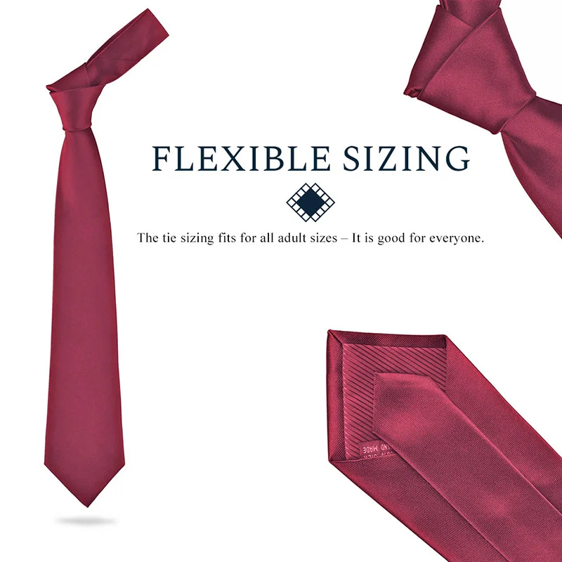 3 шт./компл. красный полиэстеровый мужской галстук запонки набор золотых зажимов