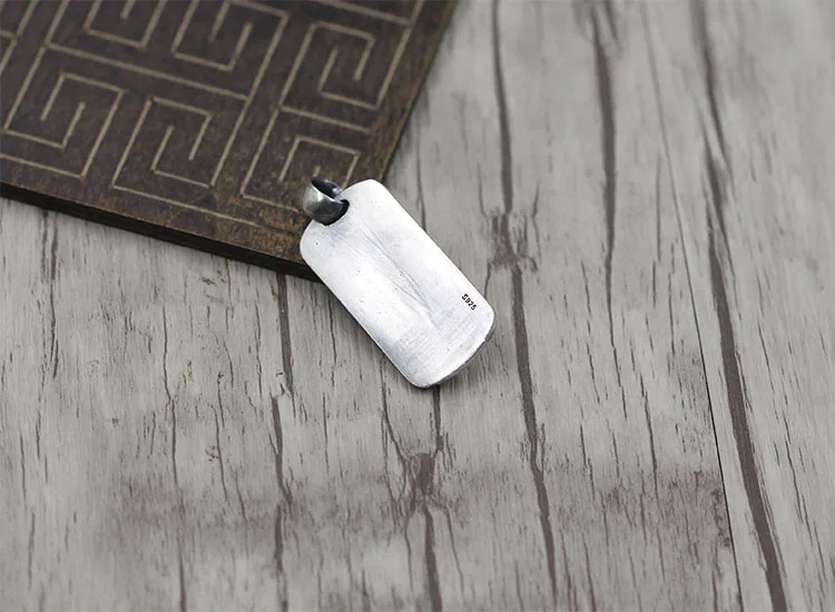 S925 серебряные ювелирные изделия для создания трехмерного ретро ожерелье с