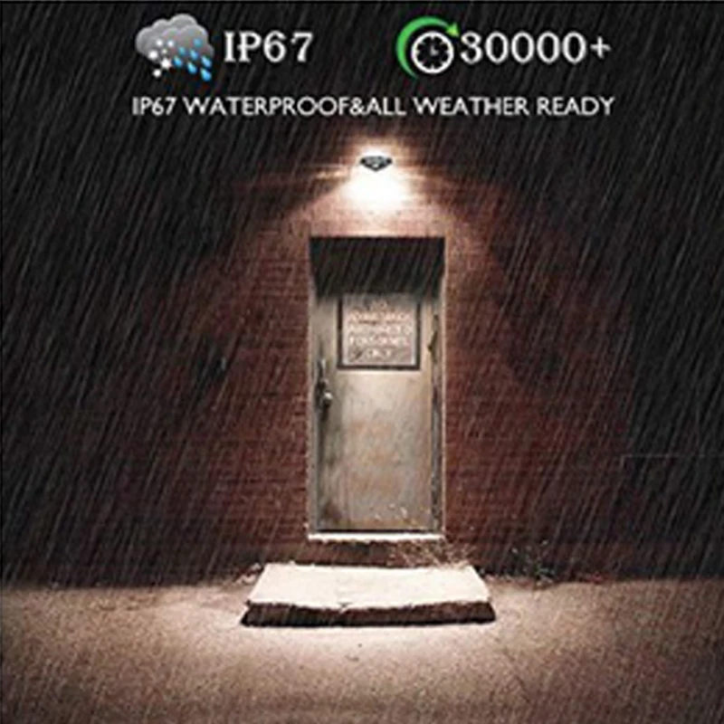 Светодиодная лампа на солнечной батарее фонарь с пассивным ИК датчиком движения