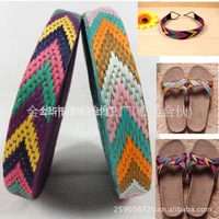 50 yardslot 22mm zakka handmade accessories ribbon laciness woven jacquard ribbon multi colors free shipping