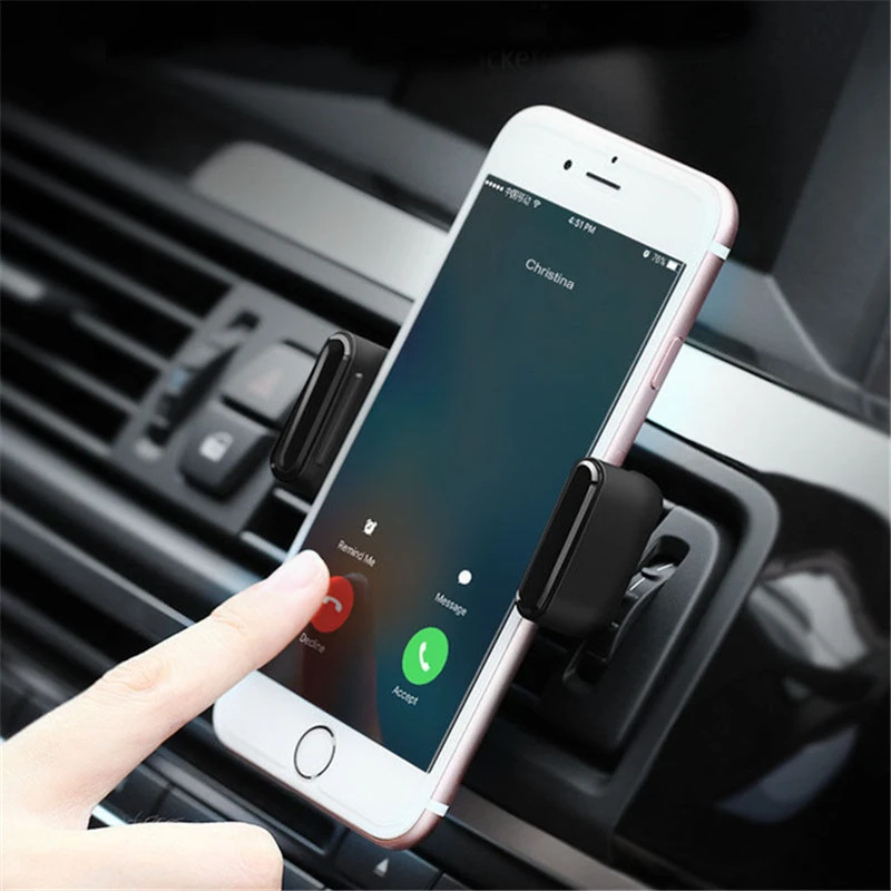 Автомобильный держатель Air Vent мобильный телефон для iPhone X 8 плюс 6 S 7 Plus Xiaomi gps samsung