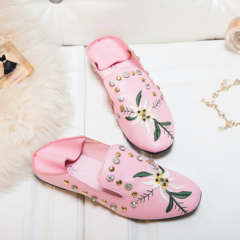 PHYANIC Women shoes fashion Flowers flat women Casual loafers round toe Shoes woman Comfortable ballet flats |