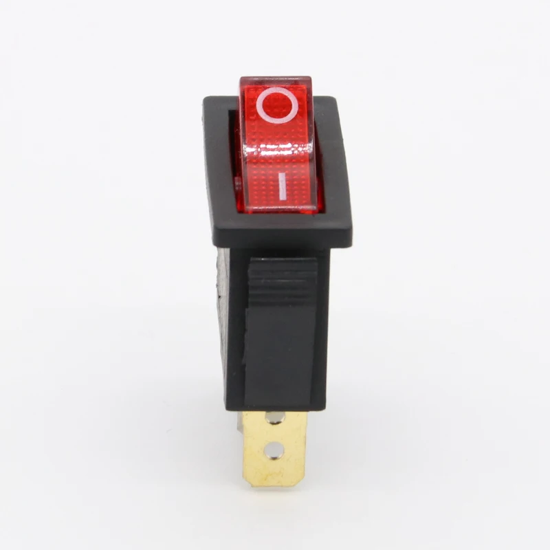 5 шт./лот красный светодиод 3PIN SPST вкл./ВЫКЛ. G132 кулисный переключатель для лодки