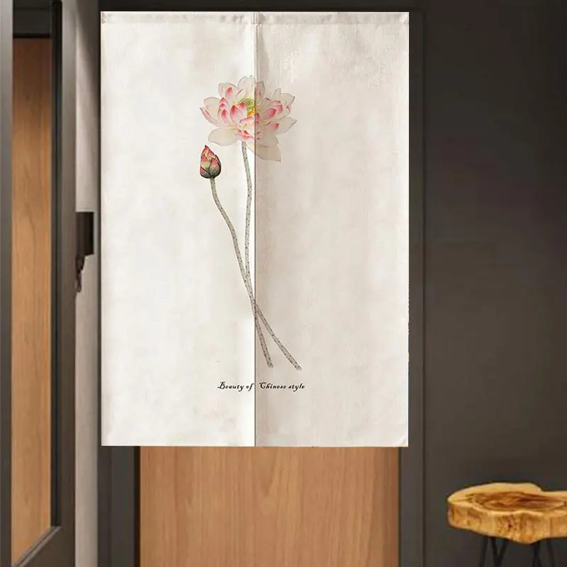 Новая китайская лотосная дверь для гостиной ресторана кухни полузанавеска