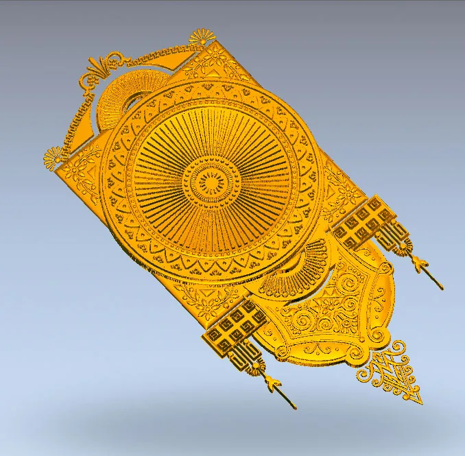 Часы 3D рельефная модель STL для ЧПУ маршрутизатора резьбы гравировки artcam типа 3 aspire
