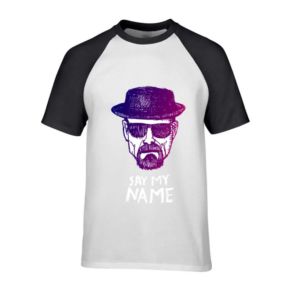 Say My имя Гейзенберга футболка классная Bad design Мужская Топы Футболка повседневные