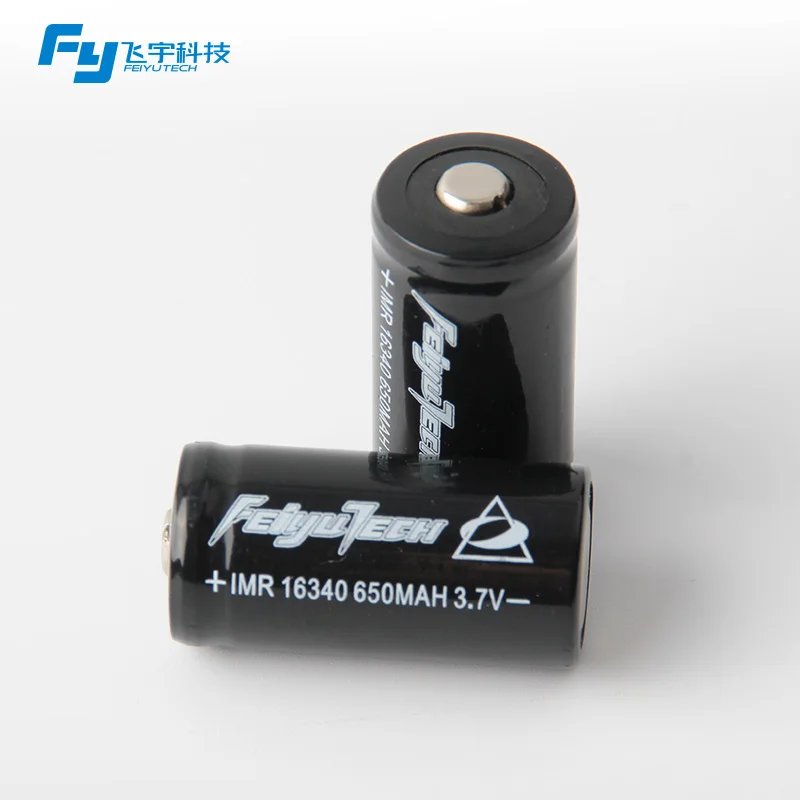 2 шт. Origtinal FY Feiyu батарея WG/G3 FeiyuTech Gimbal перезаряжаемый аккумулятор 16340 650 мАч Lipo