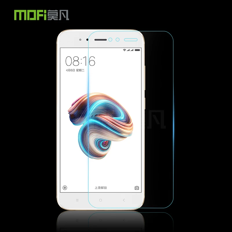 Для XiaoMi MiA1 (5 5 дюйма) MOFi закаленное стекло 0 26 мм 2.5D Взрывозащищенная Защита экрана