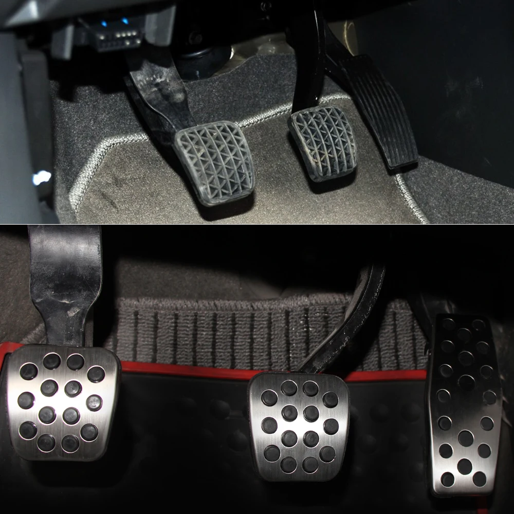 Автомобильные накладки на педали из нержавеющей стали для Chevrolet Cruze Trax Malibu Opel Mokka
