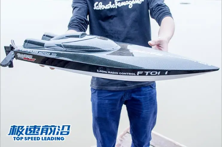 2,4 Ghz RC бесщеточная лодка с радиоуправлением скоростная лодка с дистанционным управлением гоночная лодка rc лодка с высокой скоростью 55 км/ч