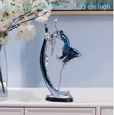 style 27 Балетный танец украшения, Скандинавское искусство, гостиная, винный шкаф, Настольный украшения для дома, Танцовщица девушка ремесла - Цвет: style 27