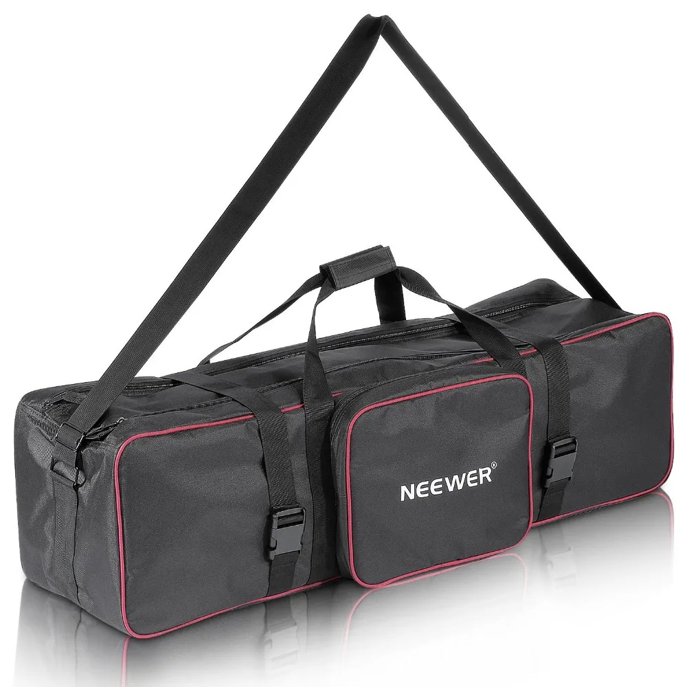 Neewer 39&quotx10&quotx10&quot/100x25x25cm Photo Video Studio Kit Carrying Bag Extra Side Pocket for Light Stands/Boom Stands/Umbrellas |