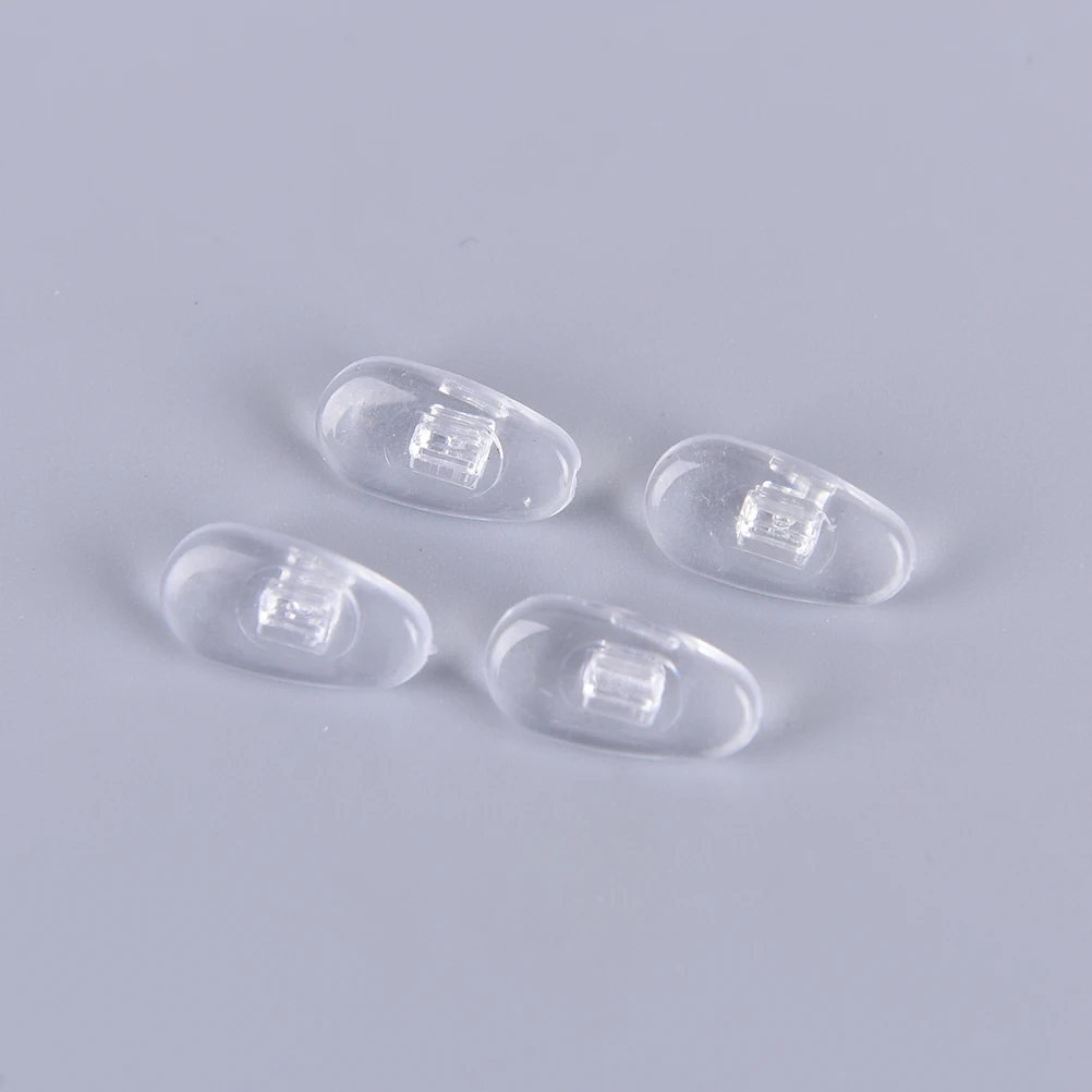 5 пар мягкие силиконовые Нескользящие овальные очки носовые упоры размер: 14 мм 4