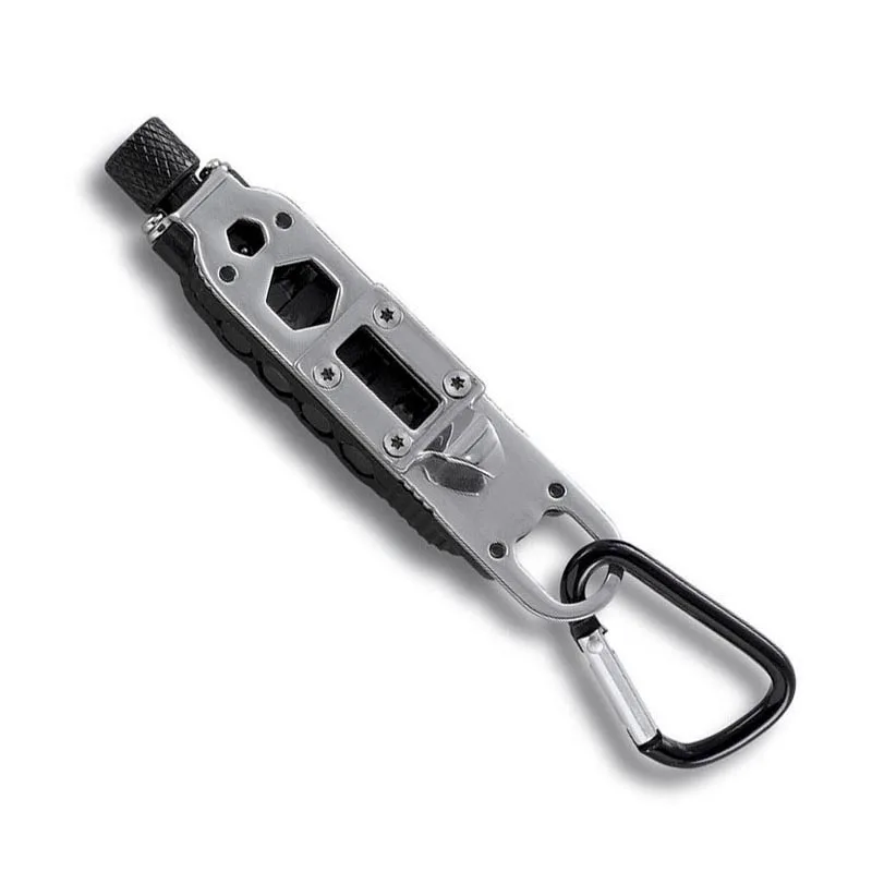 Набор инструментов для кемпинга с отвертками слот и крест, шестигранным ключом, головками под гаечный ключ, открывалкой для бутылок и светодиодной подсветкой – Portable Multitool Slotted Phillips Screwdriver set Hex Wrench Socket Bottle Opener Camping Too