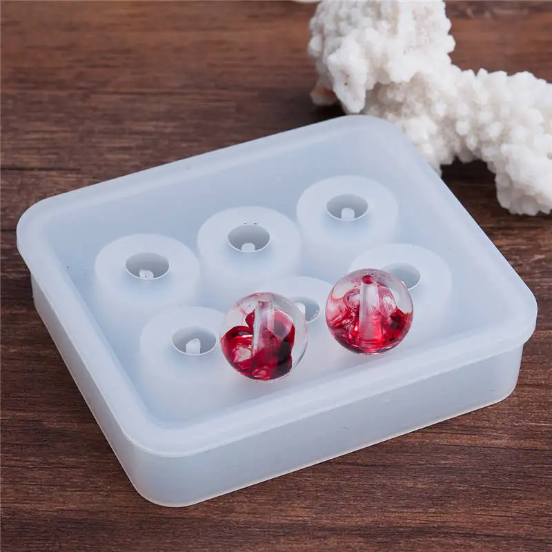DoreenBeads Rectangle White Mould Silicone Resin Mold DIY Tools Men Women Jewelry Making 8cm x7cm(3 1/8&quot x2 6/8&quot) 1 Piece |