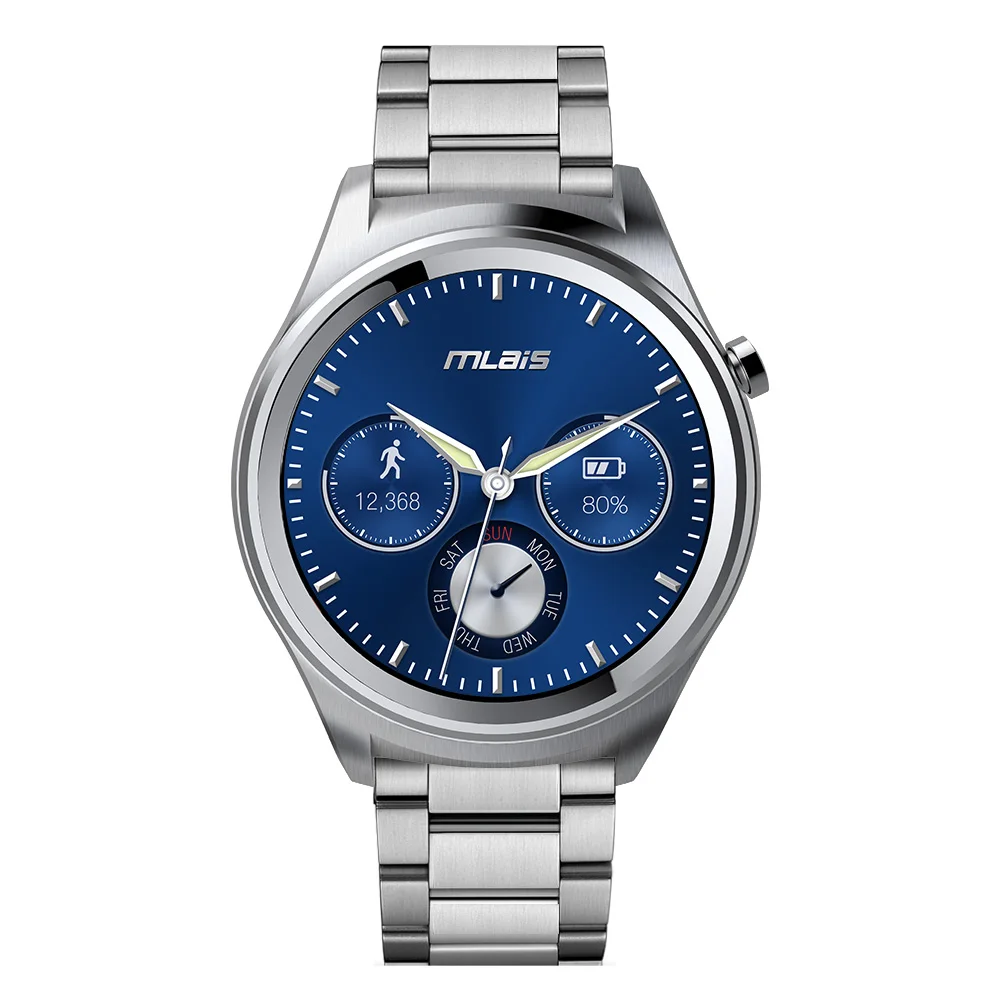 Mlais Смарт Часы Шагомер MTK2601 Очаг Rate Measurement Многофункциональные часы для Android 5.1