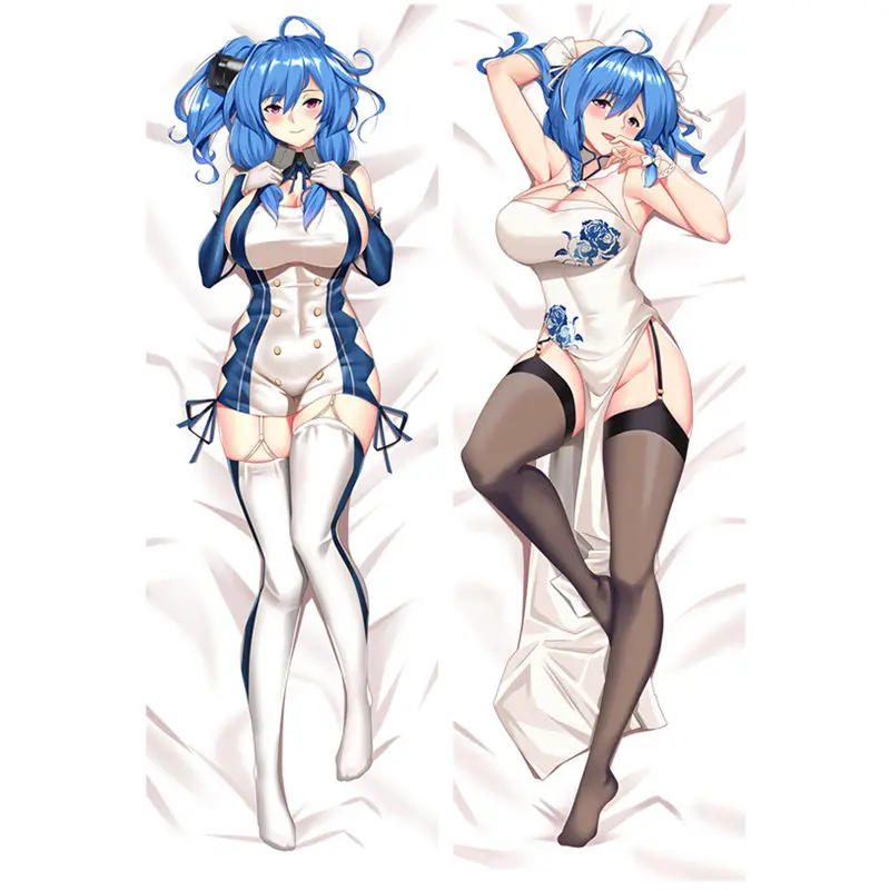 Peach skin Аниме игры Azur Lane наволочки Azur Lane Dakimakura Чехол сексуальные девушки 3D двухсторонняя постельные принадлежности обниматься тела Чехол AL05A - Цвет: Peach skin