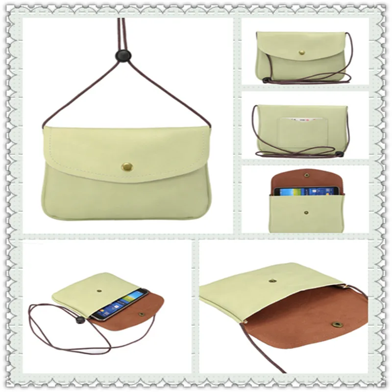 2016 Горячие Продажа PU Портативный Сумка Защиты Кожи Телефон Чехол С Бумажник