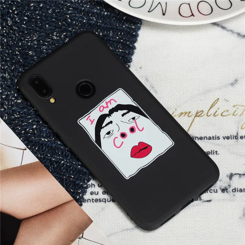 Модный мультяшный матовый Абстрактная живопись линии чехол для Xiaomi Redmi A1 A2 S2 Note 4 4A 4X5 5A 5X6 6A 6 Pro 7 8 9 Lite 9SE крышка Caqa