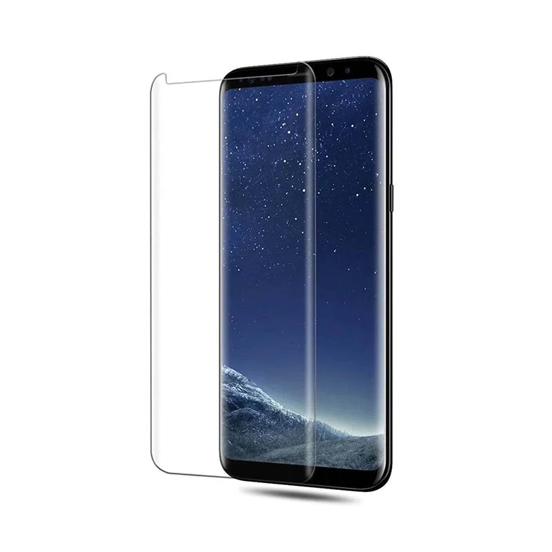 3D Защитное стекло для на Samsung S8+ S8 Plus S8 для самсунг s8 плюс Полный закаленный стеклянный защитное стекло на для samsung galaxy s8 для галакси s8 s8 плюс стекло - Цвет: clear
