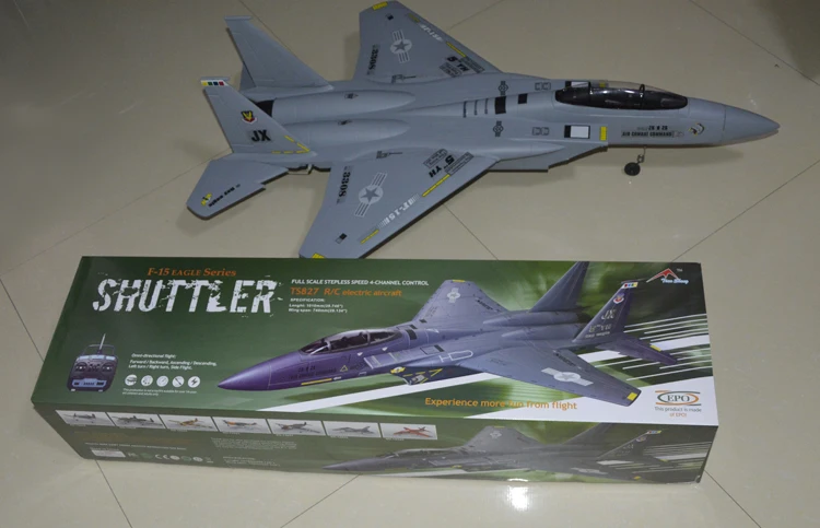 1 метров F15 EPO противоударный 2 4G RC самолет arf пульт дистанционного управления rc Eagle