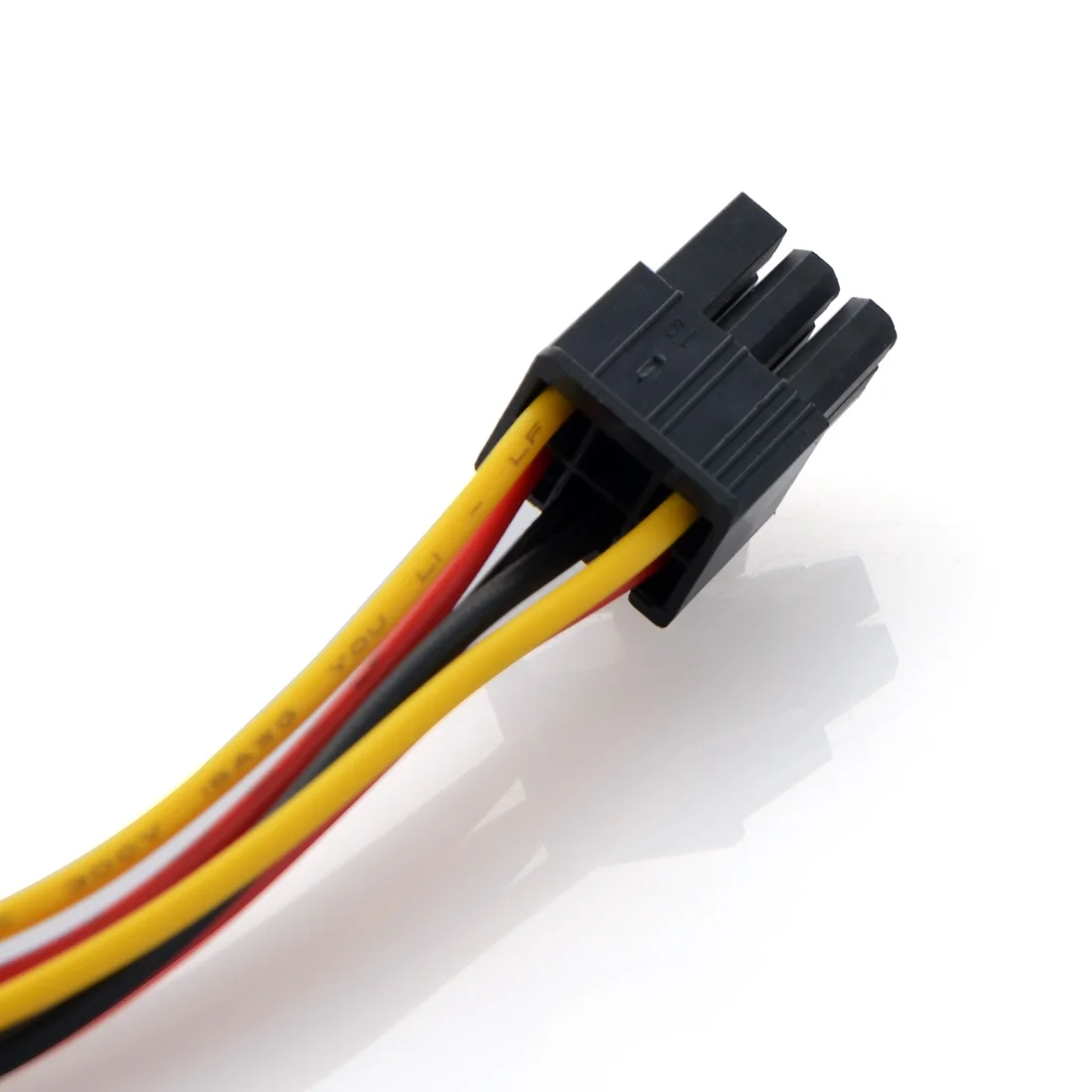 Новый двойной большой 4 контактный 6pin адаптер питания кабель PCI E Графическая