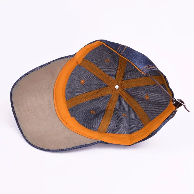 Джинсовая бейсбольная кепка Детская в стиле хип хоп летняя спортивная