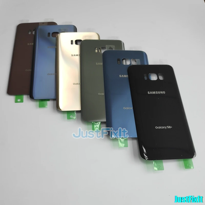 Задняя крышка из стекла для SAMSUNG Galaxy S8 plus G955f G955U G950F G950A G950|Бамперы| |