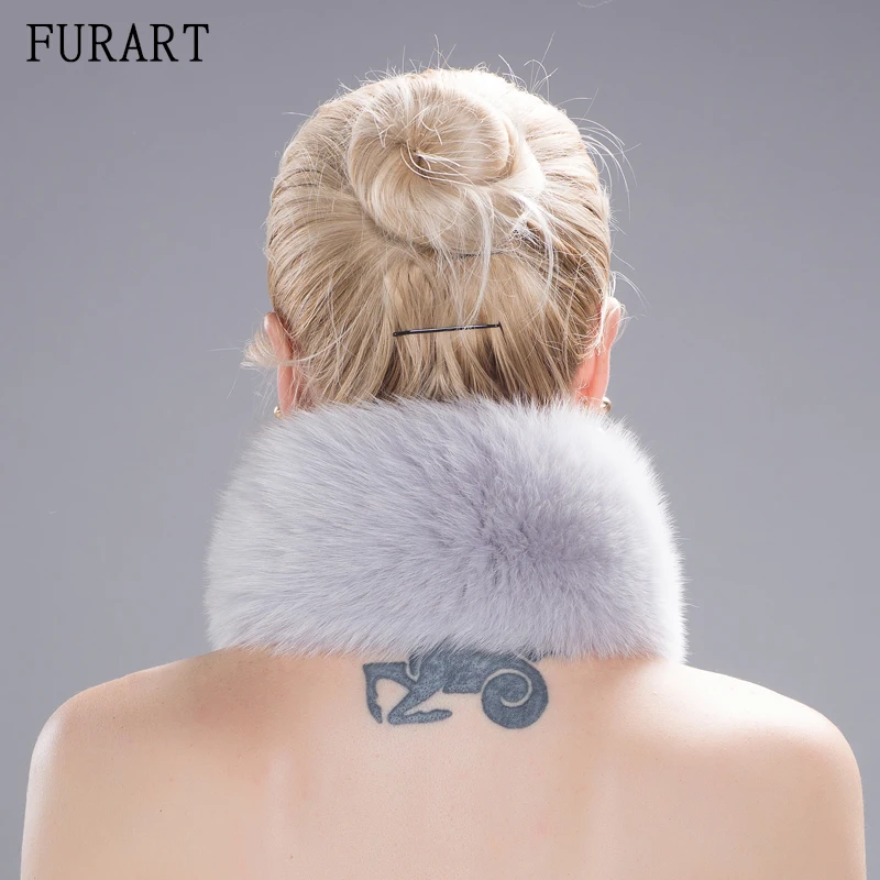 Новые женские лисий мех шарф для зиму естественно меховые шарфы с лисьим мехом