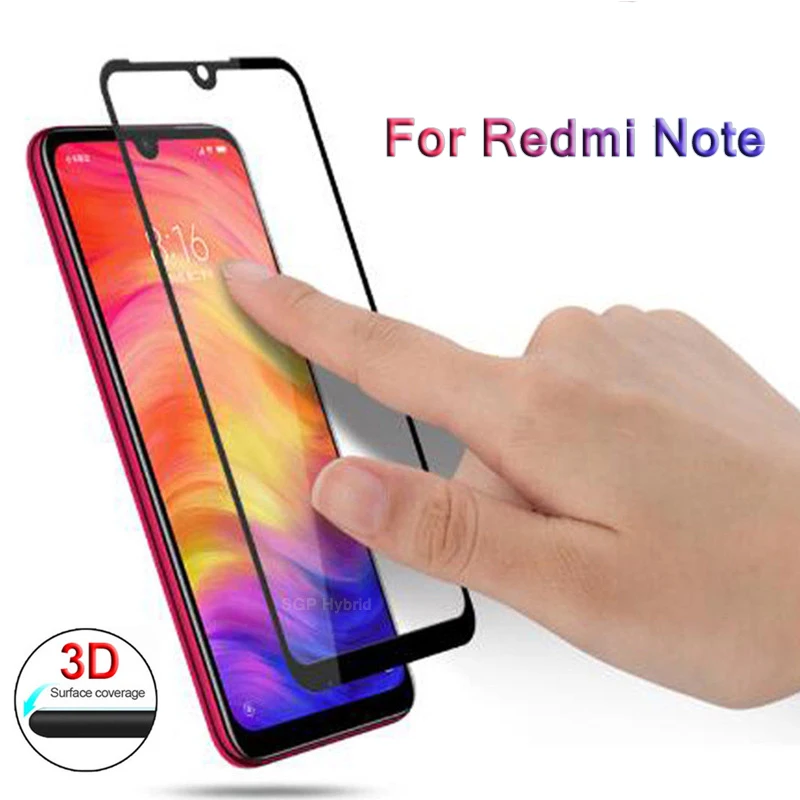 Защитное стекло для xiaomi redmi note 7 защита экрана закаленное 6 pro 5 Pro 4X чехол пленка |