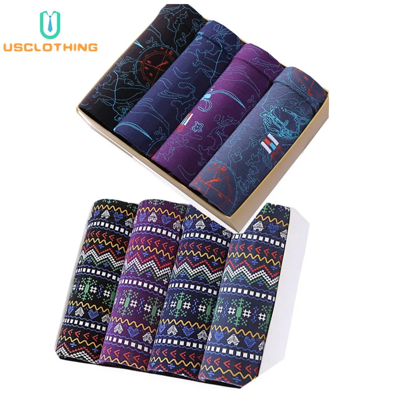 8 шт./партия мужские трусы боксеры из модала|Мужские боксеры| |