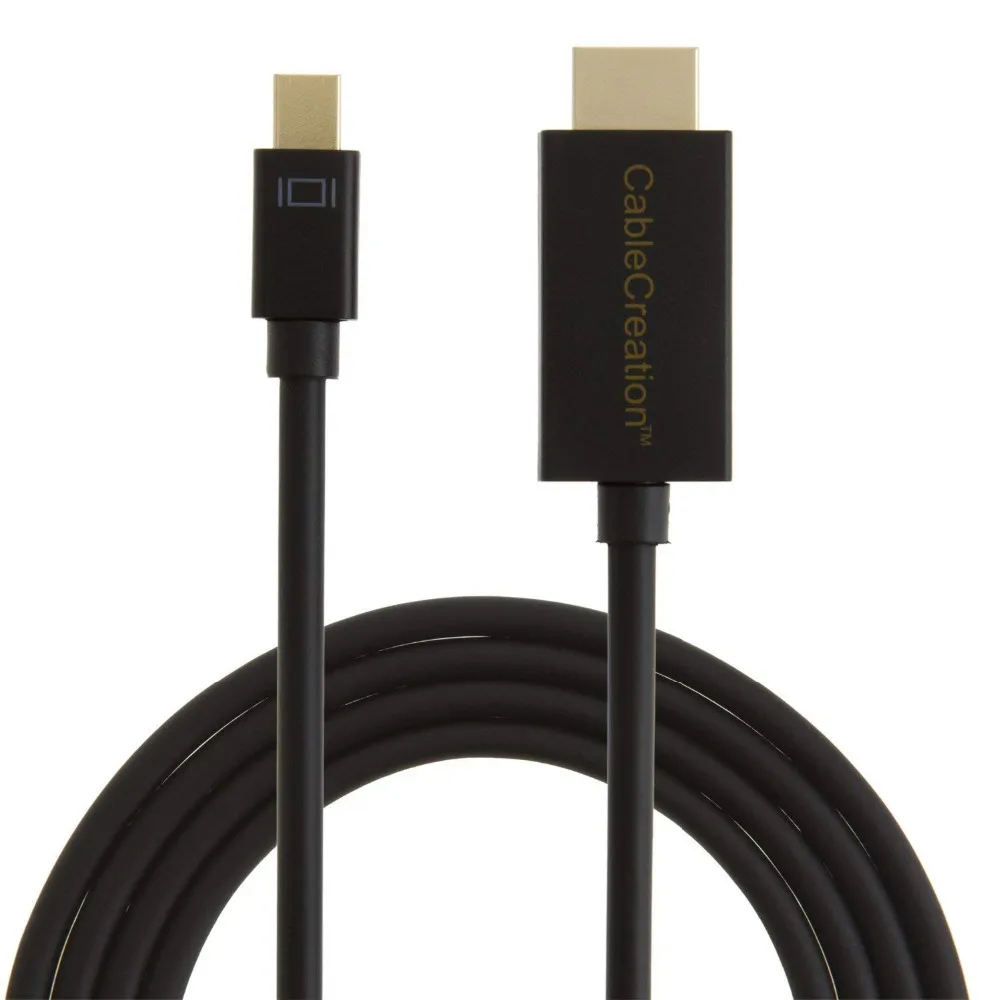 Мини Кабель DP HDMI кабель (DP1.2) Активный Mini DisplayPort к кабелю 4K X 2K и 3D аудио/видео 6
