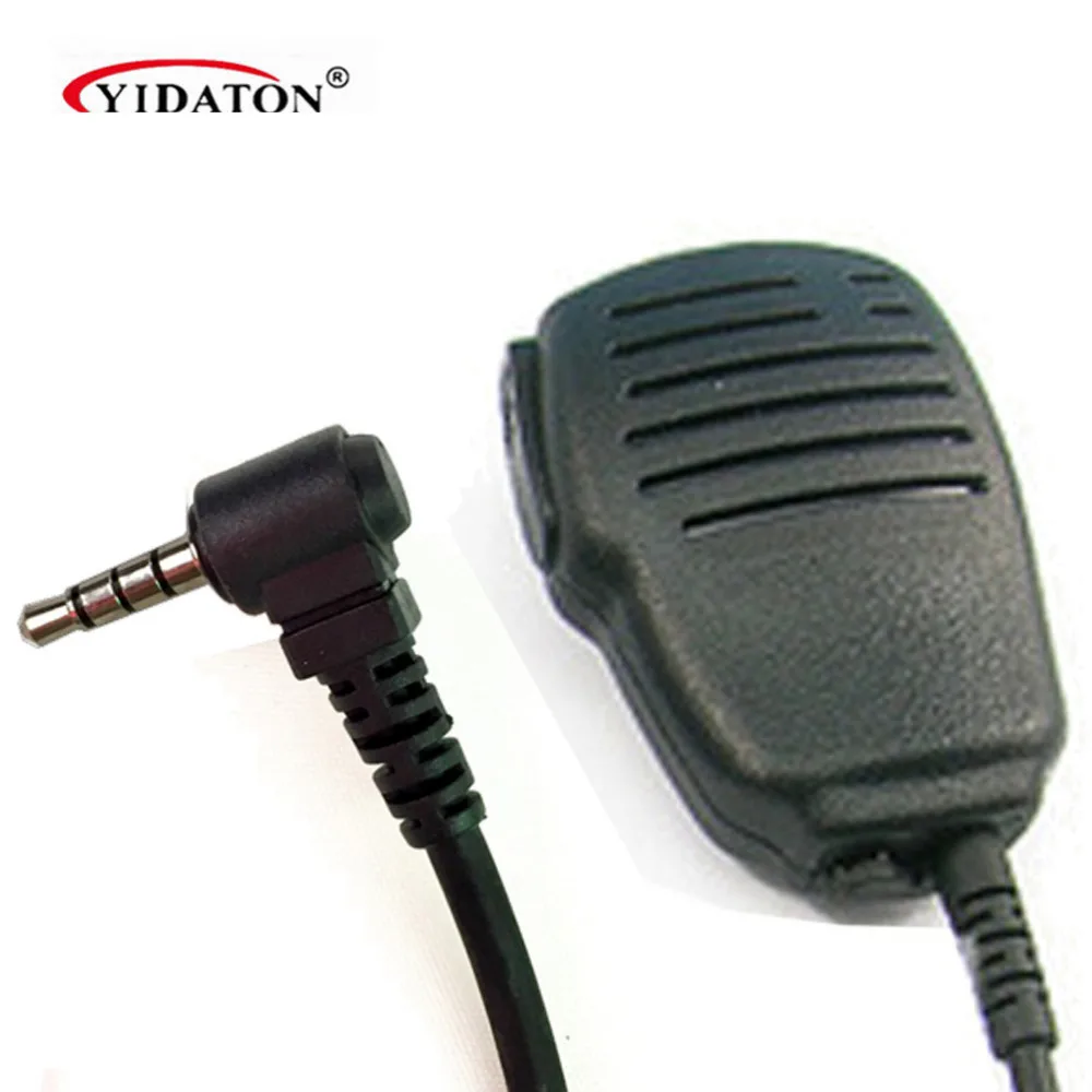 Непромокаемые плеча дистанционного динамик микрофон PTT 1pin для YaesuVertex VX 1R2R 3R 5R 150 160