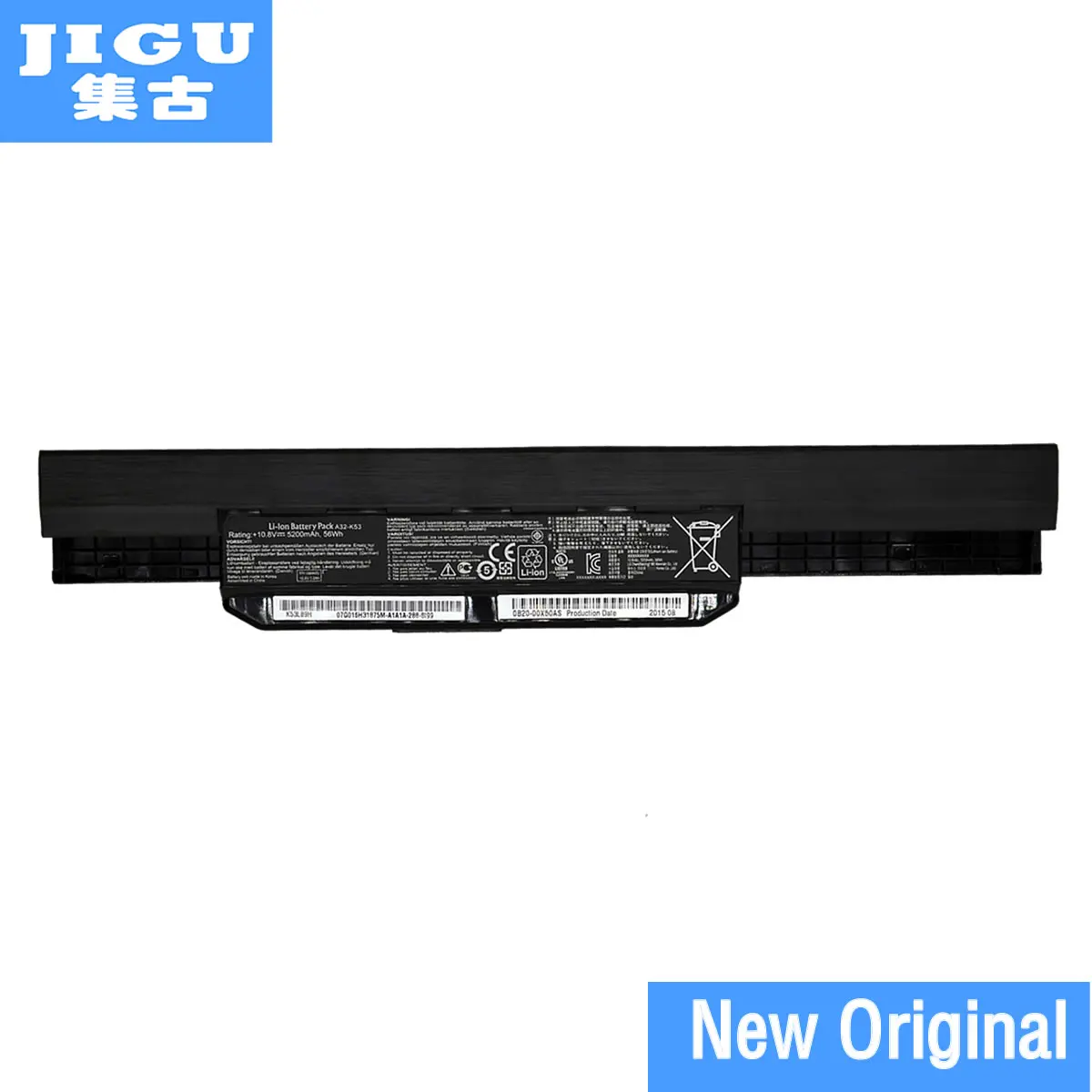 

JIGU A31-K53 A32-K53 A41-K53 A42-K53 Original laptop Battery For Asus A43E A53S K43E K43U X54 X54H X54C X84 K53S K53 K53E X44H