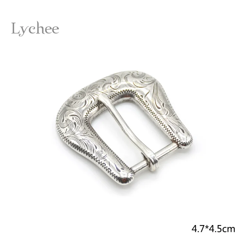 Lychee, винтажный ковбойский стиль, женский ремень с пряжкой, набор, западные серебряные дизайнерские пряжки для женщин