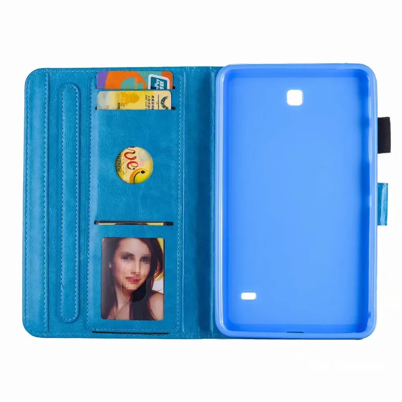 T231 T230 Модный чехол с откидной крышкой из искусственной кожи для Samsung Galaxy Tab 4 7 0 SM-T230