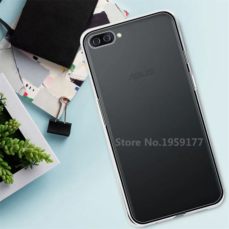 Оригинальный мягкий чехол Asus ZenFone 4 Max ZC554KL силиконовая задняя крышка для телефона
